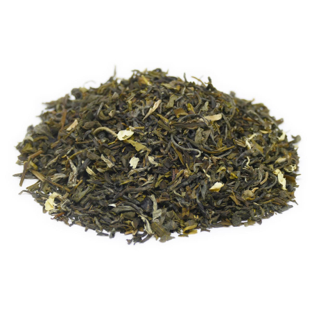 зеленый с жасмином моли да бай хоу (большой белый ворс)